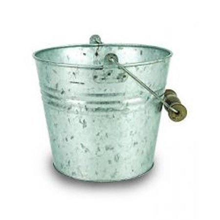 PERFECTPATIO 6 in. Galvanized Banded Planter PE2668094